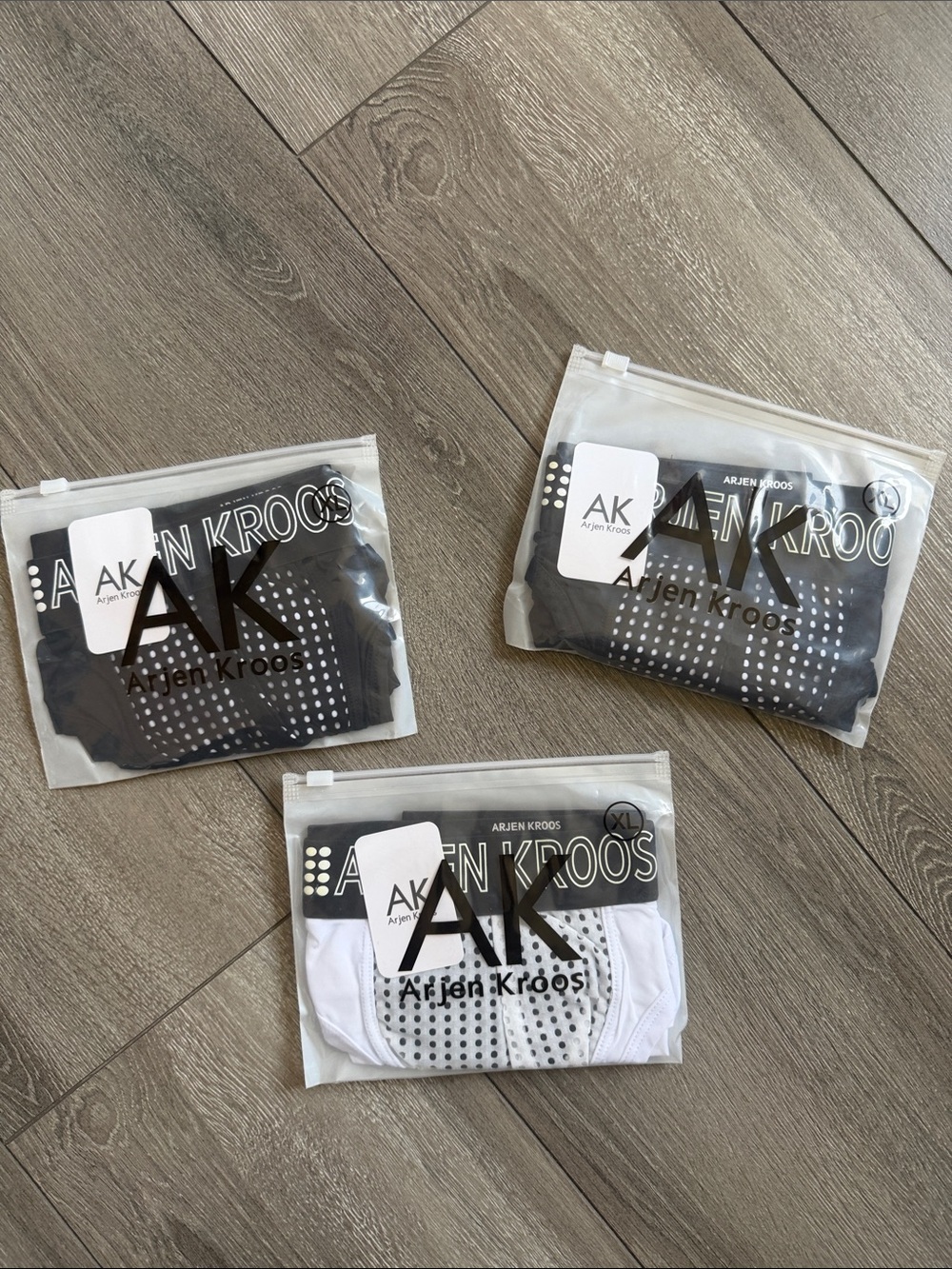 AK Men’s Briefs 3-Pack — Black & White